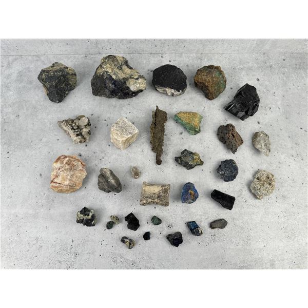 Collection of Assorted Montana Minerals