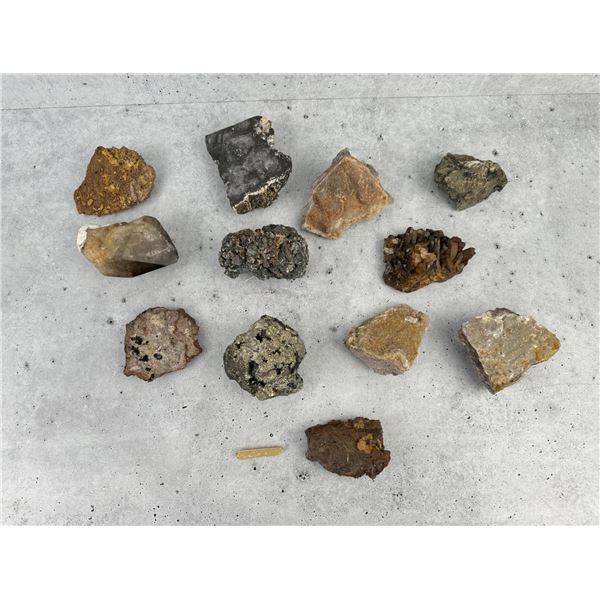Collection of Montana Mineral Specimens