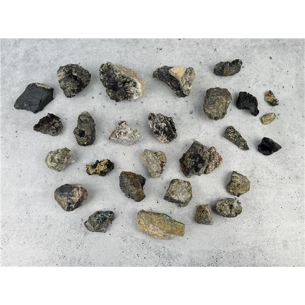 Enargite Pyrite Bornite Butte Montana Specimens