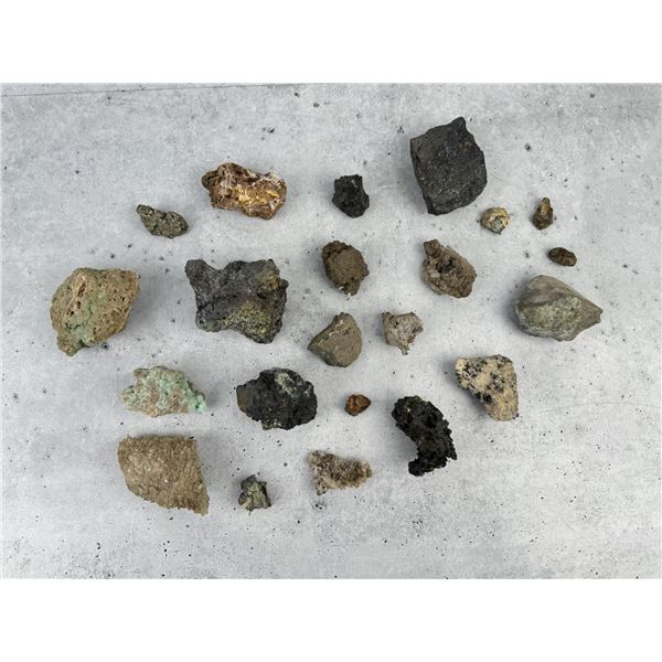 Collection of Montana Mineral Specimens