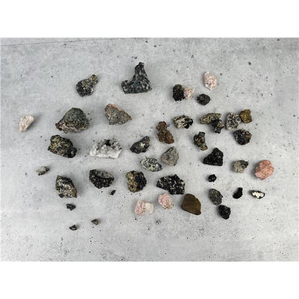 Collection of Montana Mineral Specimens