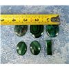 Image 3 : Malachite Chrysocolla Cabochons