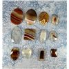Image 1 : Banded Agate Cabochons