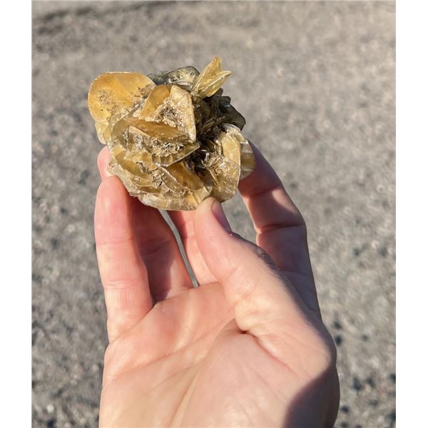 Golden Barite Baryte Specimen