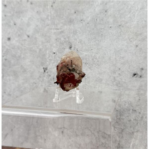 Phantom Copper Crystal in Quartz Specimen