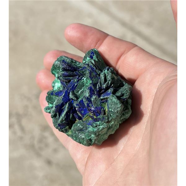 Azurite and Malachite Africa Specimen