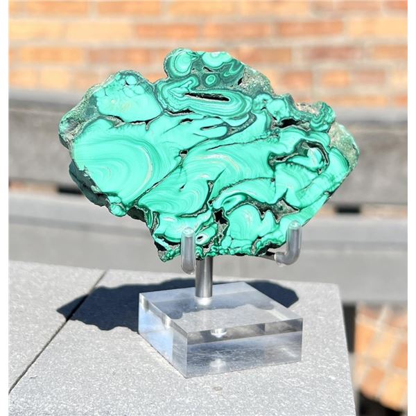 Malachite Belgian Congo Specimen