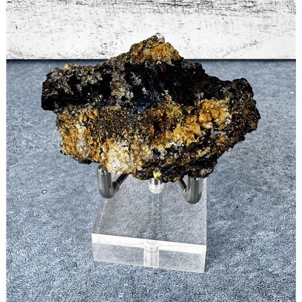 Covellite and Pyrite Specimen Butte Montana