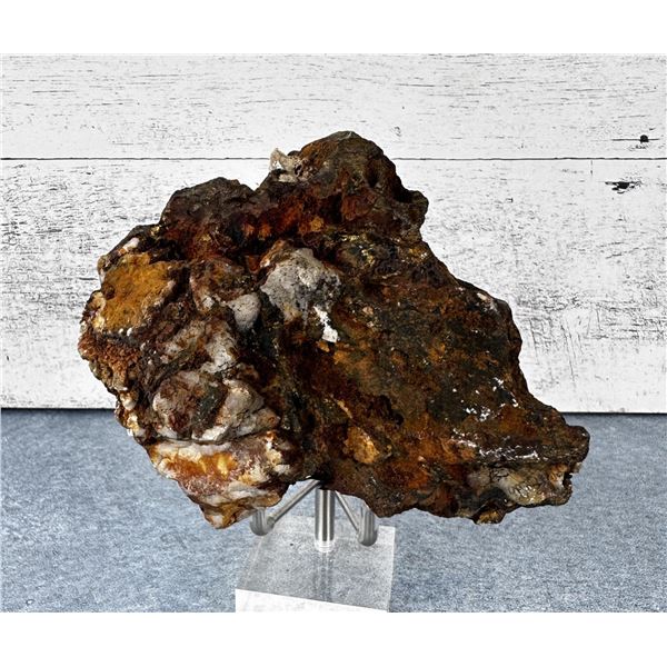 Chalcopyrite Limonite Oxidation Idaho Specimen