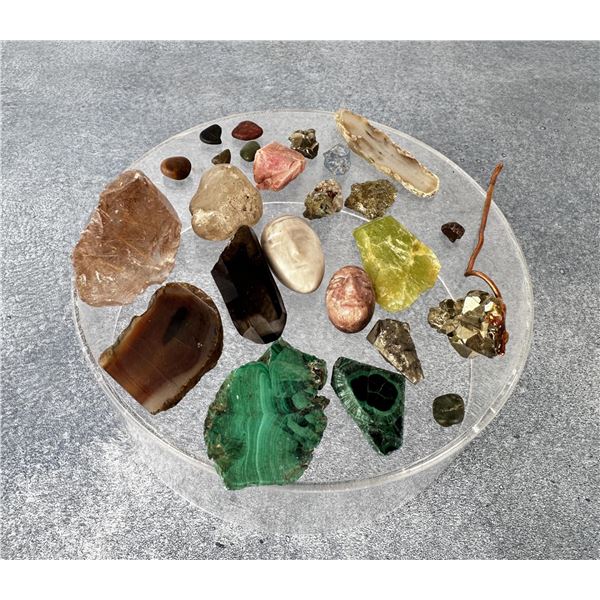 Collection of Mineral Specimens