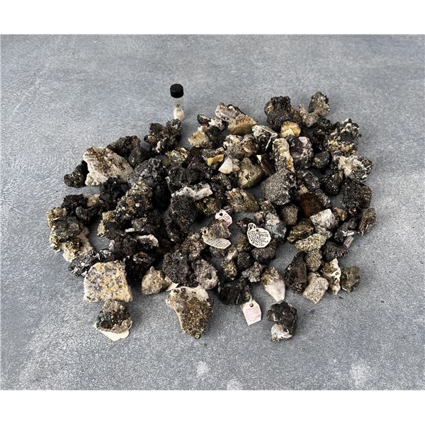 Enargite Pyrite Bornite Butte Montana Specimens