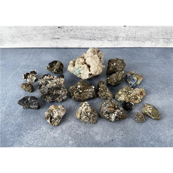 Enargite Pyrite Bornite Butte Montana Specimens