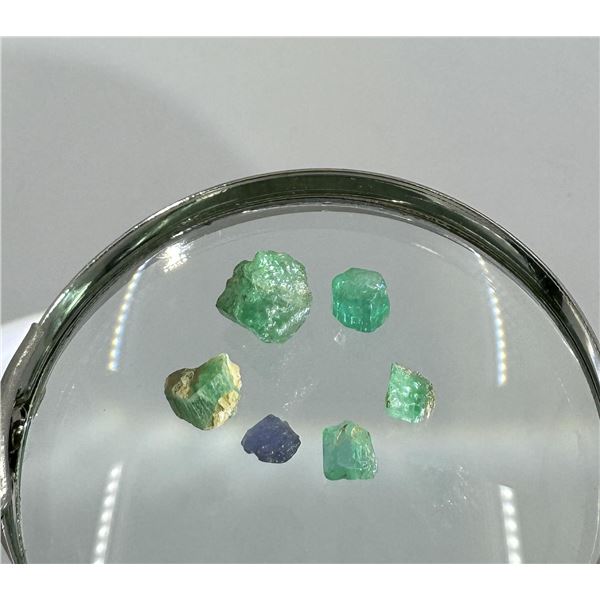 Columbian Emerald and Yogo Sapphire Gemstones