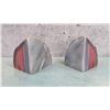 Image 4 : Pair of Agate Bookends
