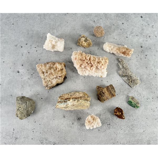Collection of Mineral Specimens