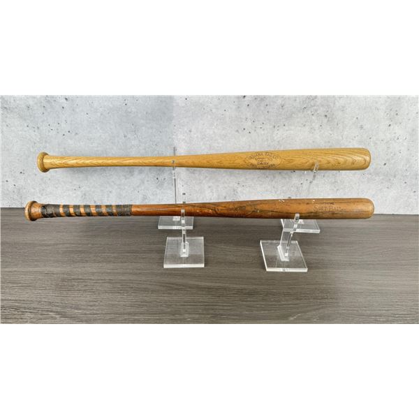 Pair Of Older Baseball Bats