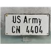 Image 1 : US Army License Plate German USAEUR