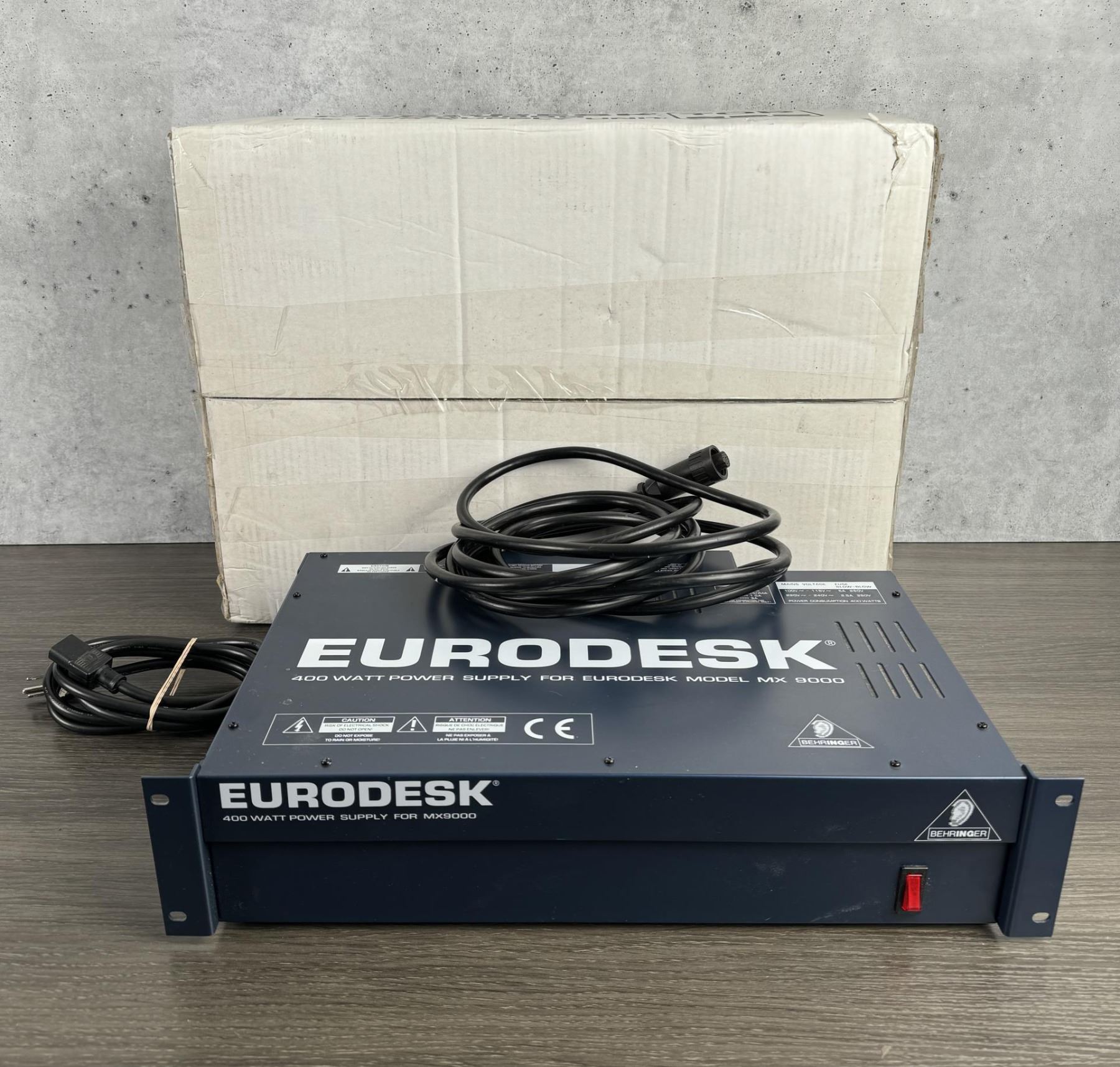Behringer Eurodesk MX9000 Power Supply Unit behringer-eurodesk-mx9000-power-supply-unit