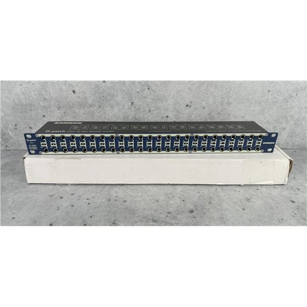 Samson S-Patch plus 48 Point Balanced Patchbay
