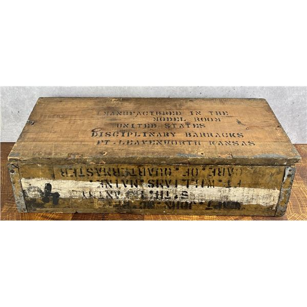 US Military Crate Box