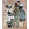 Image 1 : Korean War Military Apparel and Footlocker