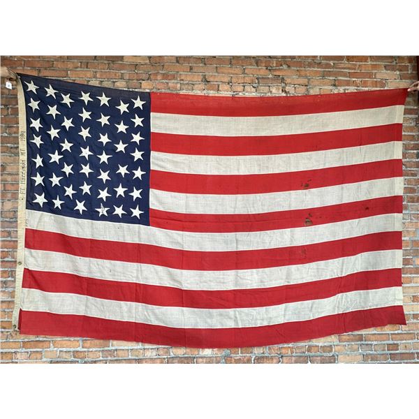 1896 Utah 45 Star US American Flag