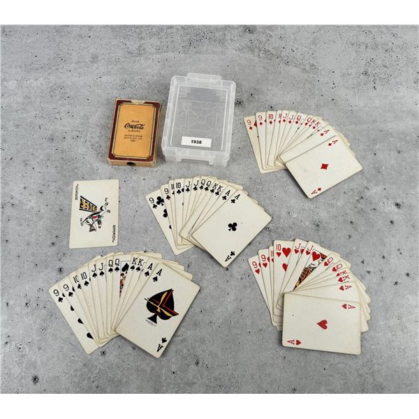 1938 Hund & Eger Coca Cola Pinochle Cards
