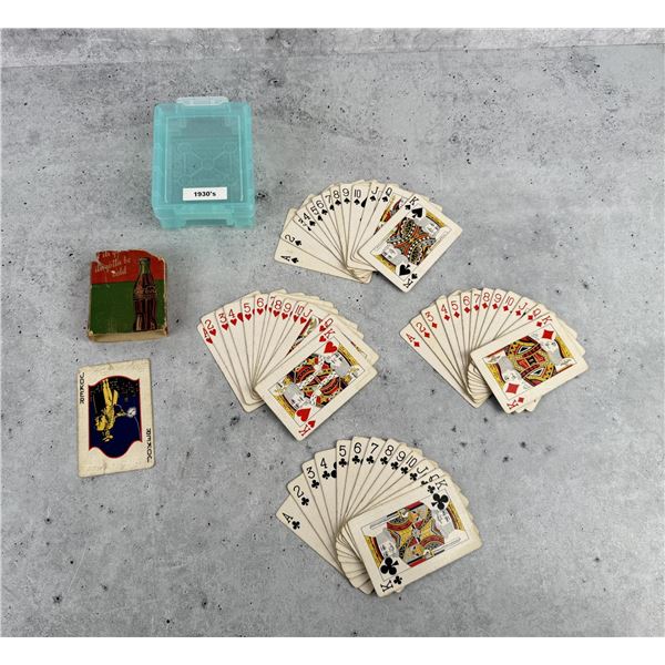 1930s Westinghouse Coca Cola Playing Cards