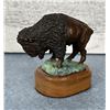 Image 1 : Miniature Signed Buffalo Bronze