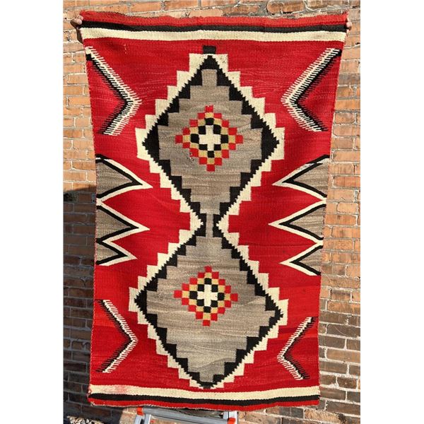 Navajo Indian Ganado Blanket Rug