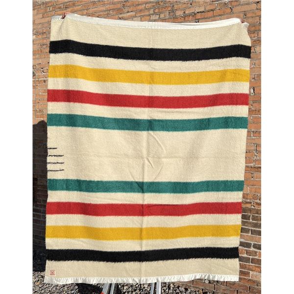 Hudsons Bay Wool Blanket 4 Point