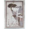 Image 1 : Japanese Woodblock Print By Kitagawa Utamaro