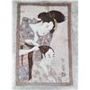 Image 3 : Japanese Woodblock Print By Kitagawa Utamaro