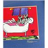 Image 2 : Signed Print Soaking Schnauzers