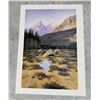 Image 1 : Guy Rowbury Print Teepee Mountains