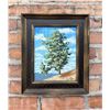 Image 1 : Oil on Board Tree Painting