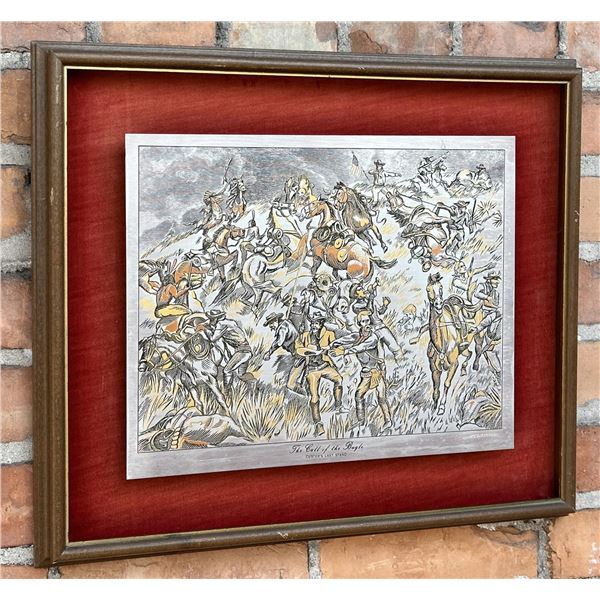 Damascene Insculpture JK Ralston Custer