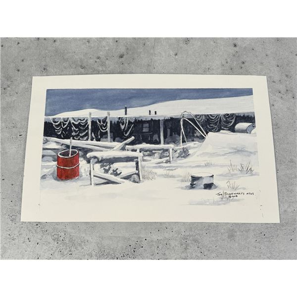 Tom Schenarts Watercolor Painting