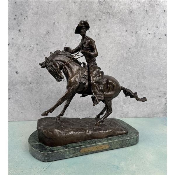 Frederic Remington The Cowboy Bronze