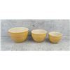 Image 1 : Longaberger Pottery Woven Traditions Mixing Bowls