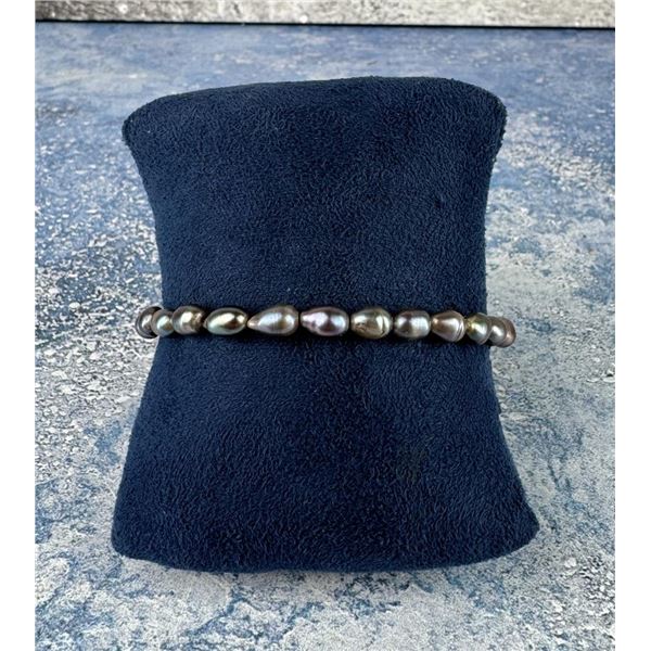 Peacock Freshwater Pearl Bracelet