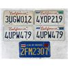 Image 1 : Group Of California License Plates