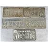 Image 2 : Group Of California License Plates