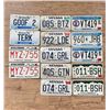 Image 1 : Collection Of License Plates