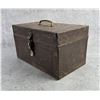 Image 10 : Antique Wood Tool Box & Contents