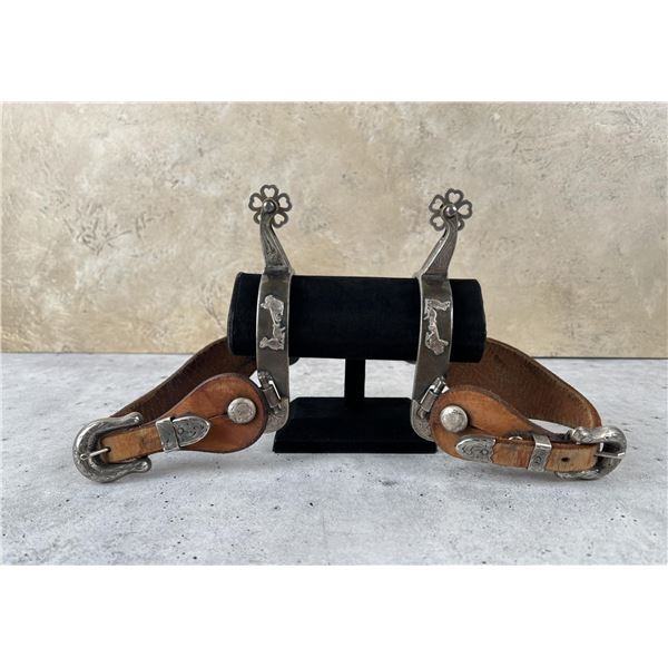 Jim Dunn Colorado Custom Made Cowboy Spurs