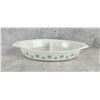 Image 1 : Pyrex Snowflake 1 1/2qt Divided Casserole