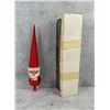 Image 1 : Kurt Adler Santa Christmas Tree Topper 1572