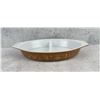 Image 2 : Pyrex Early American 1 1/2qt Divided Casserole