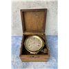 Image 1 : John Bruce & Son Marine Chronometer Nautical Clock